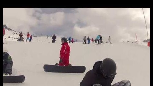 Snowboarding at Samnaun and Ischgl: GoPro Hero 2