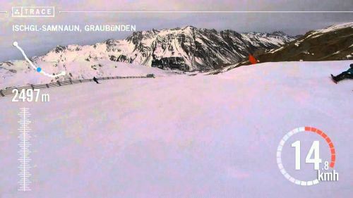 Trace: Skiing - Louis Geeringh  at Ischgl-Samnaun