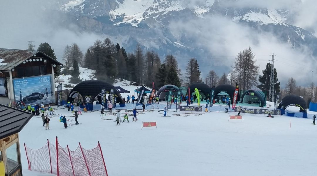 '.Faloria, il 27 e 28 aprile ski test 2024/2025 con Skicenter, pista da gara SL e GS riservata!.'